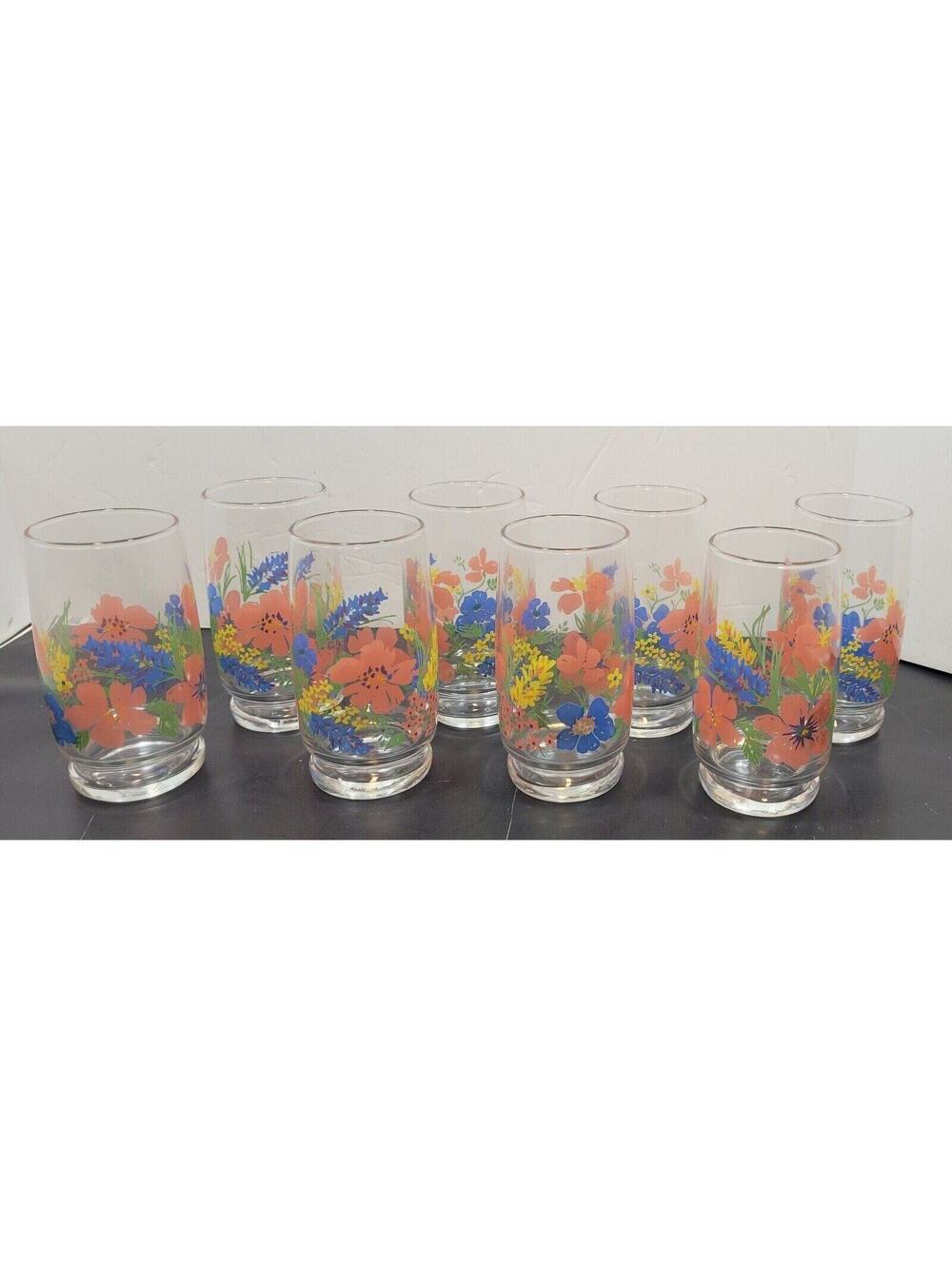 The Gallery Anchor Hocking 8 Piece 12oz 5.25" Beverage Glass Tumbler Set w/Box